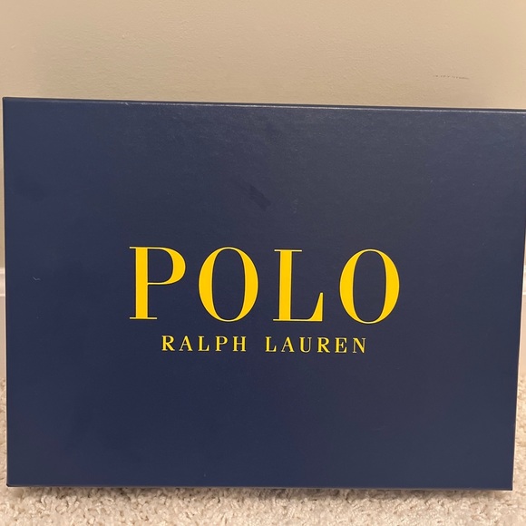 NWT Polo Ralph Lauren Mens Logo Classic Wool Bear Scarf Hat Set Italy - Picture 2 of 10